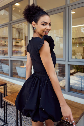 Black Crystal Balloon Co-ord