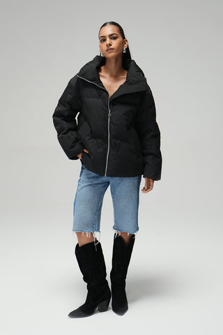 BOMBER JACKET - BLACK