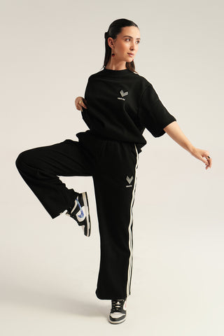 TRACK PANTS - BLACK