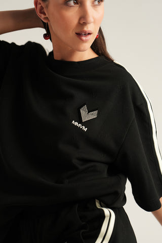 TRACK PANTS - BLACK
