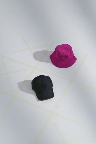 BASKET HAT - HOT PINK